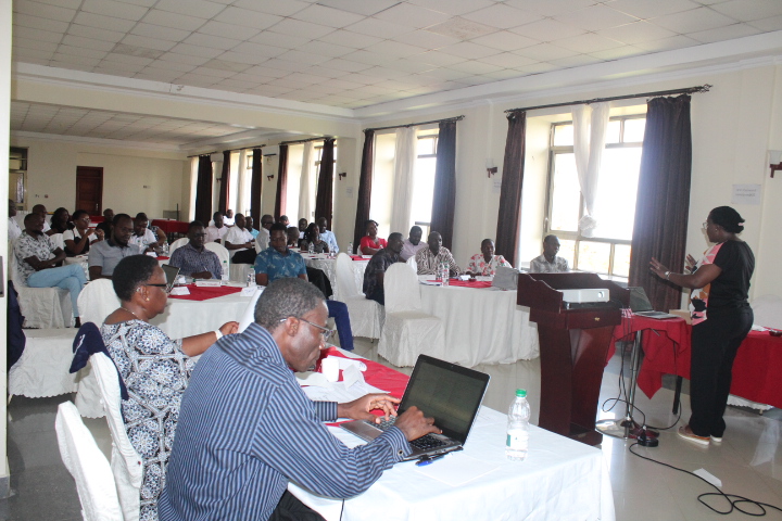 County Director addressing participants