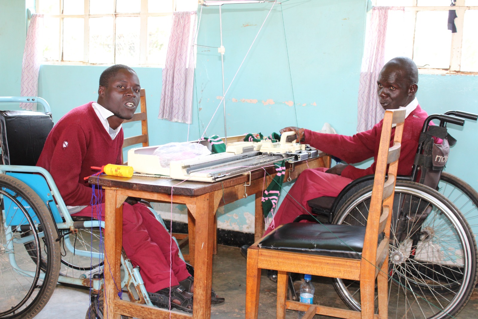 Hairdressing and beauty training for youths with disabilities